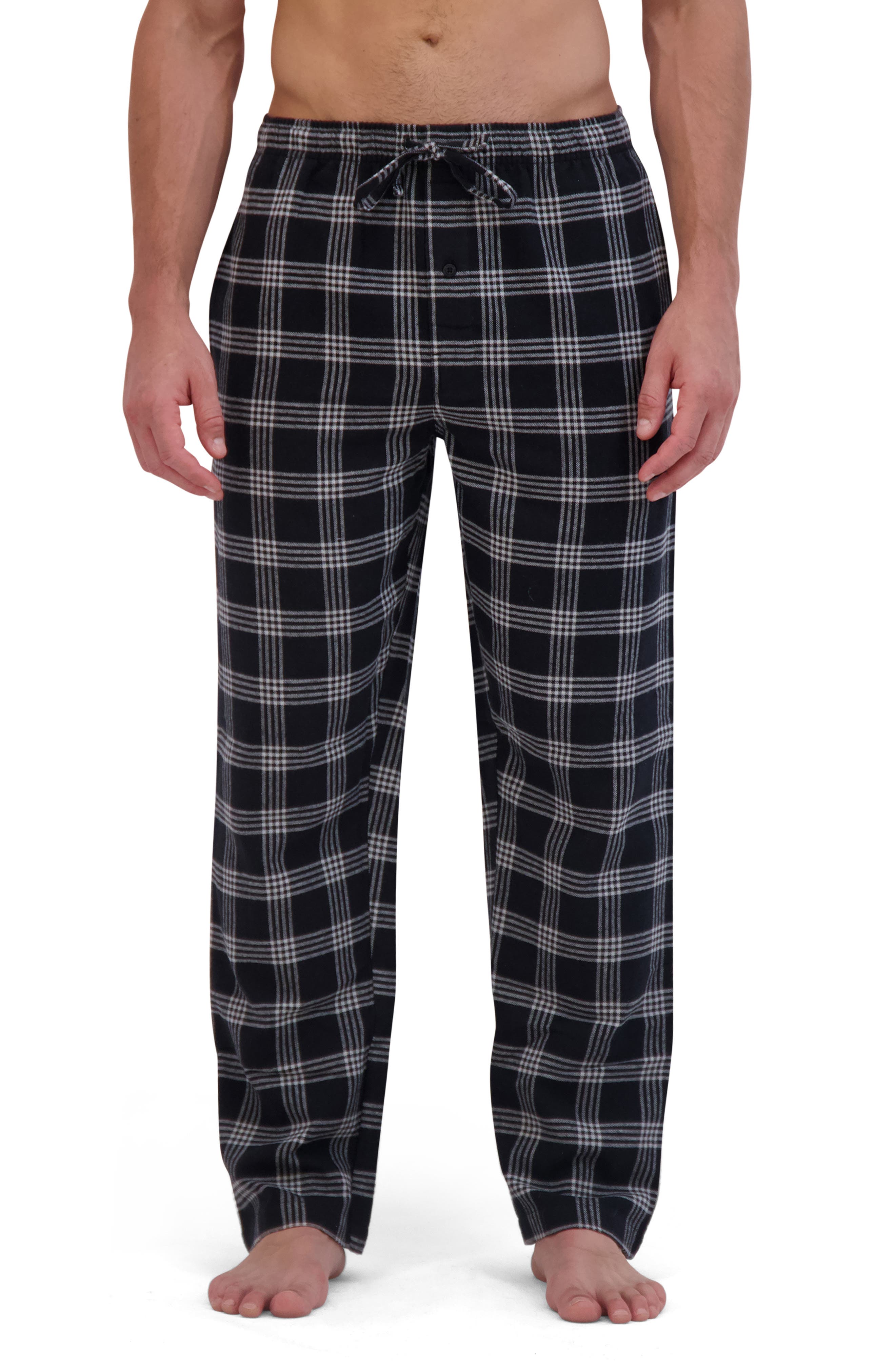 BLACK PLAID