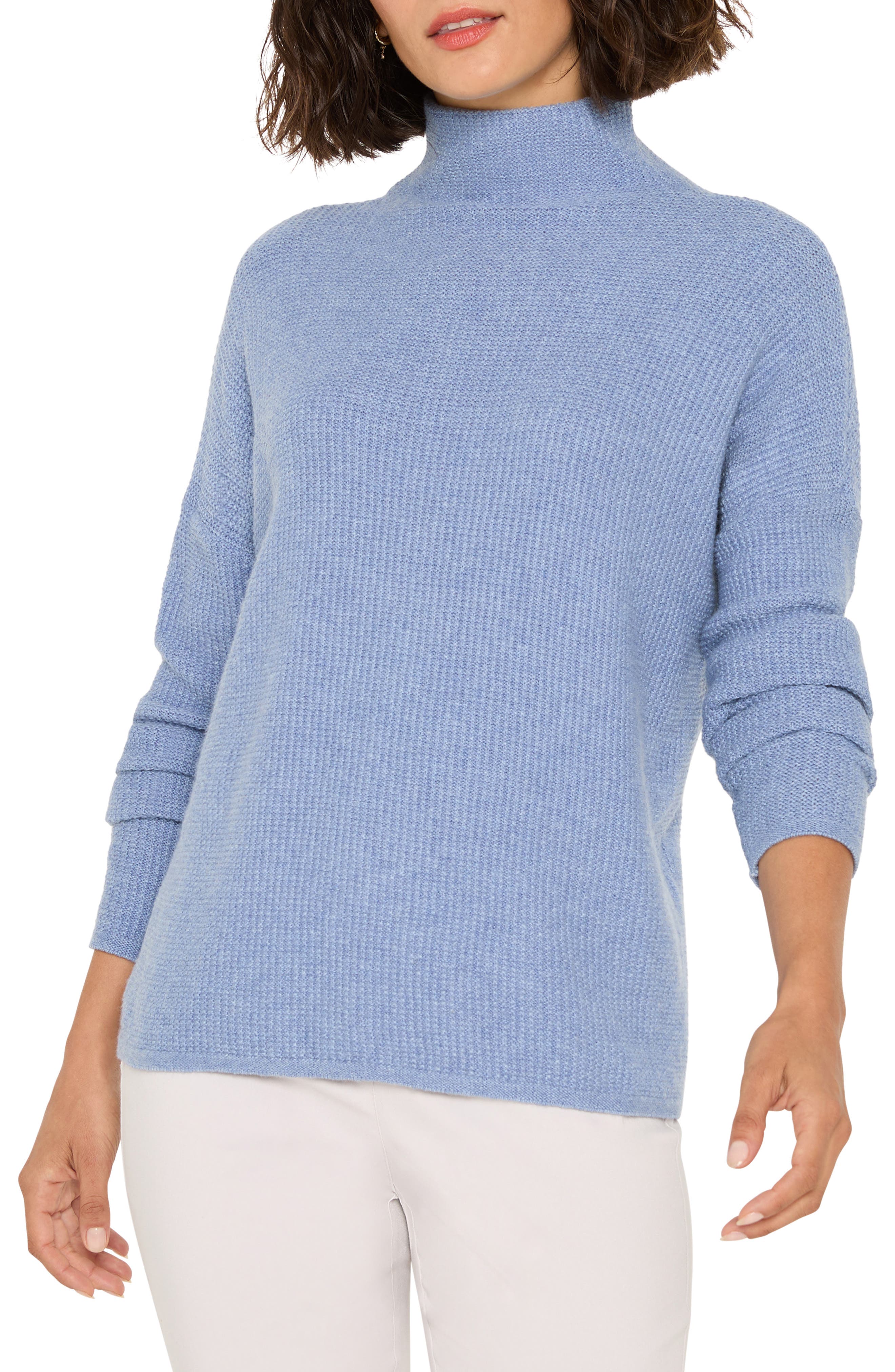 Waffle Stitch Tuck Sweater - image 5