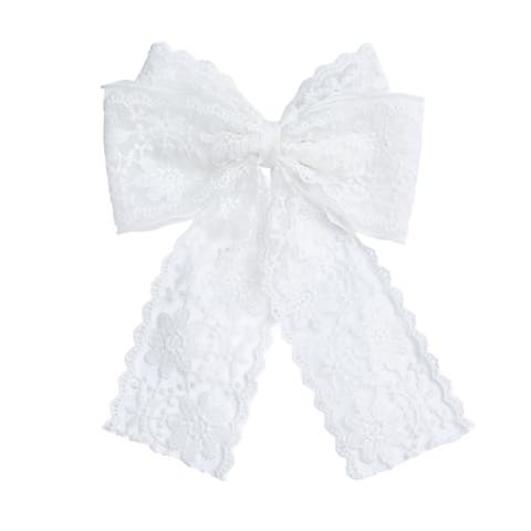 Floral Lace Ribbon Hair Clip