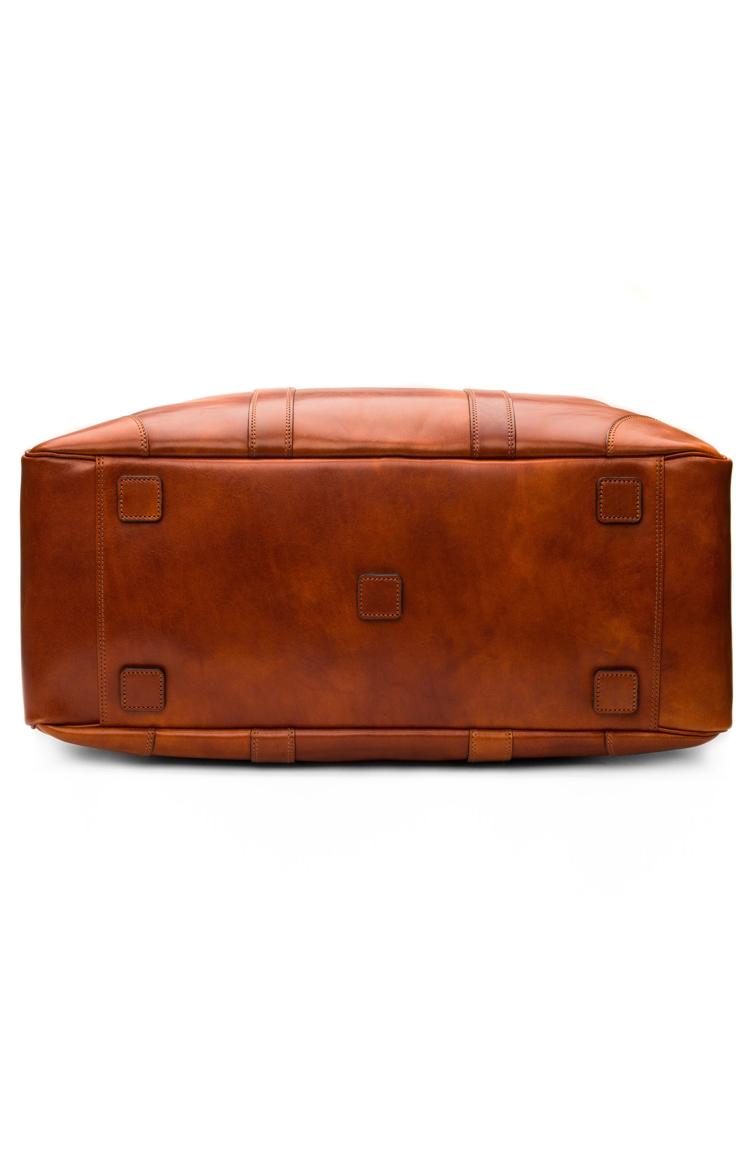 Bosca Leather Duffle Bag, Alternate, color, 