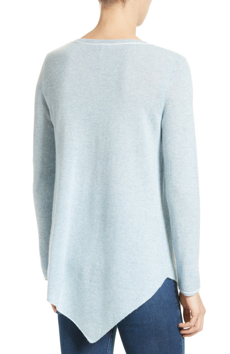 Joie Tambrel H Asymmetrical Hem Cashmere Sweater, Alternate, color, 