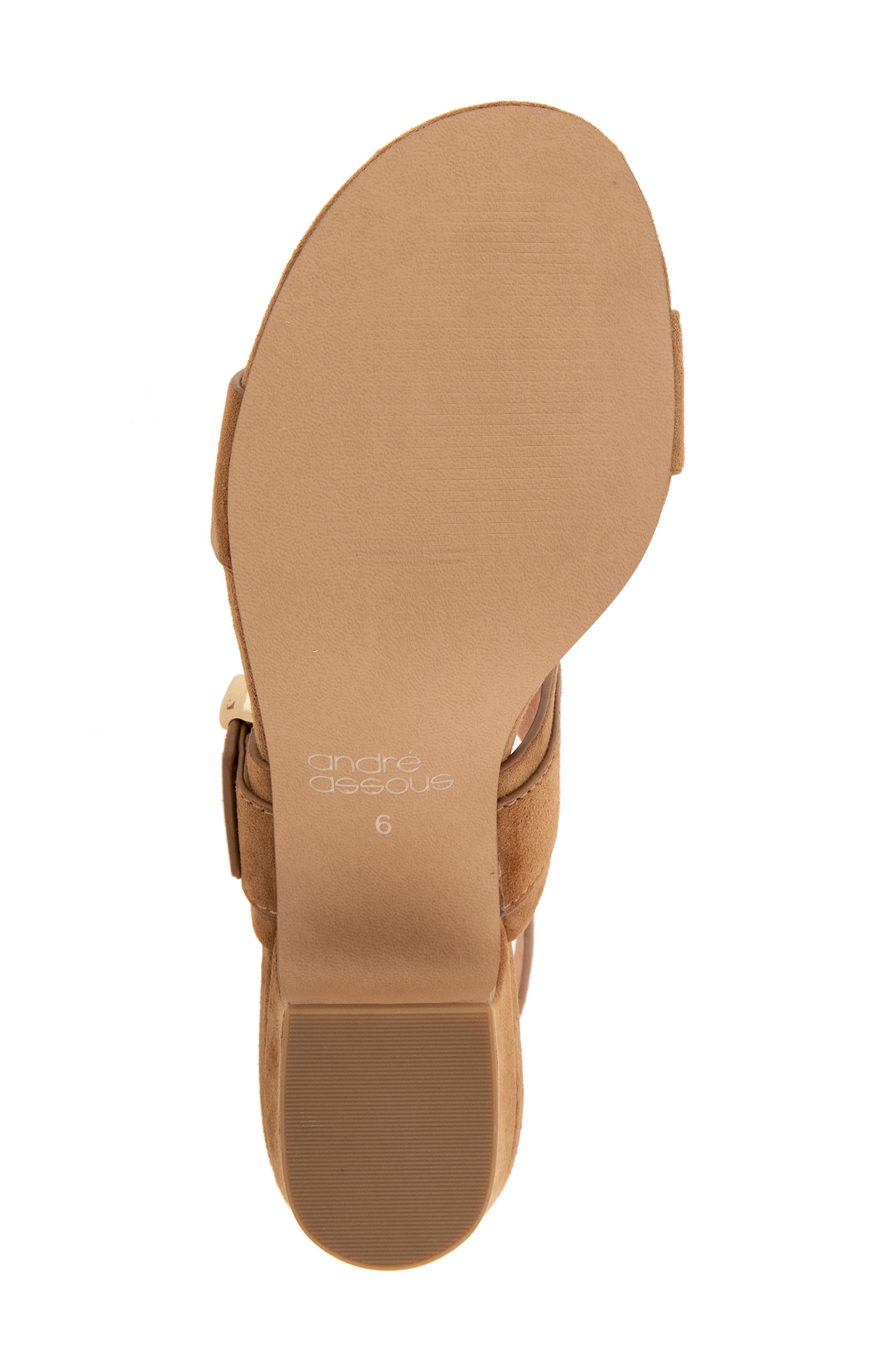 André Assous Patresa Ankle Strap Sandal, Alternate, color, Cognac