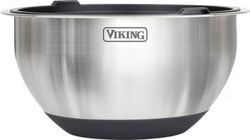 10-Piece Stainless Steel Mixing Bowl Set with Lids
