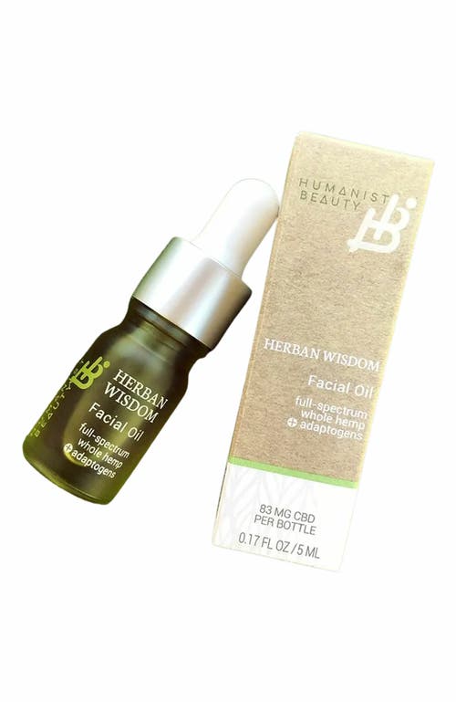 Humanist Beauty Herban Wisdom Facial Oil In Mini (5ml)