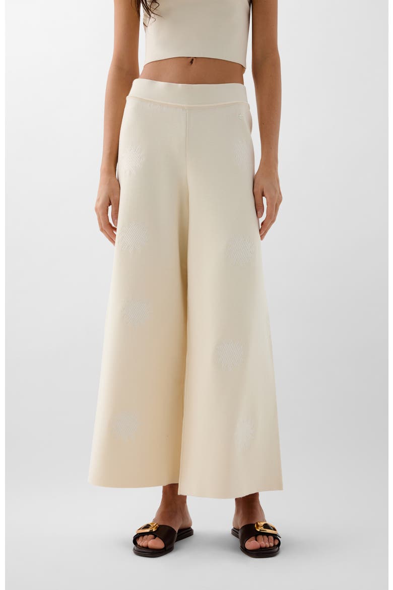 Embsun Knit Pant, Main, color, Ecru