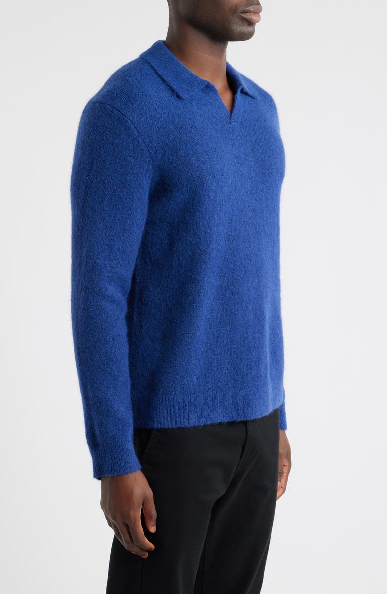 Wax London Carter Polo Sweater, Alternate, color, Blue