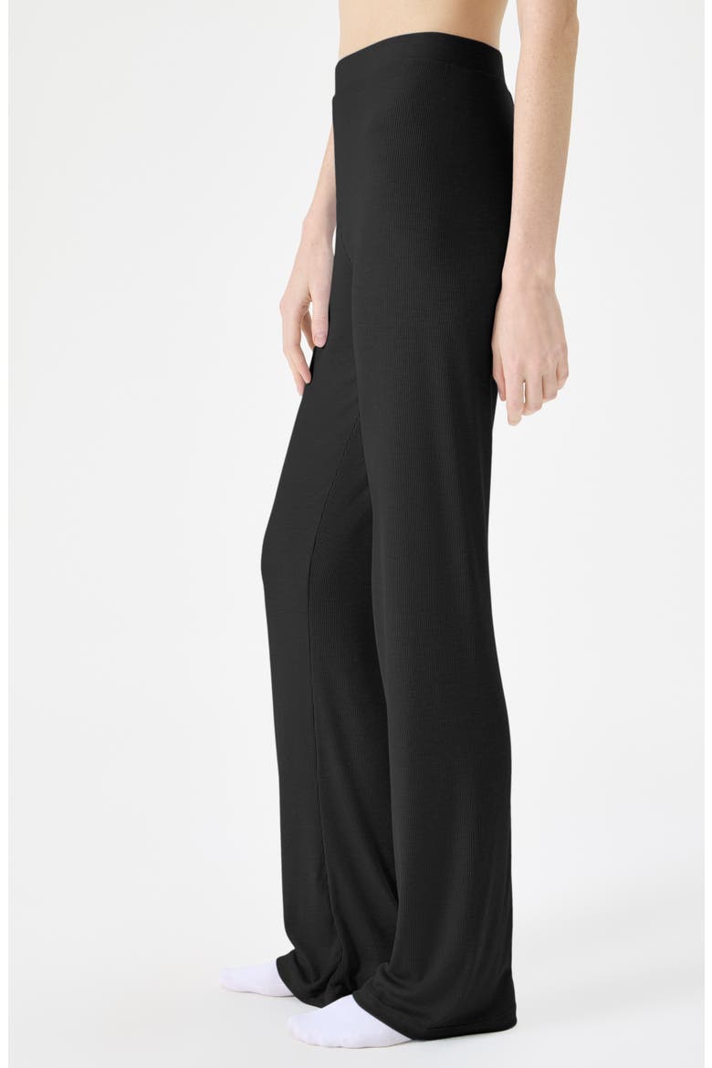 Flare Pants, Alternate, color, BLACK