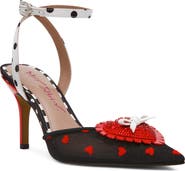 Betsey Johnson Lovely Ankle Strap Pump