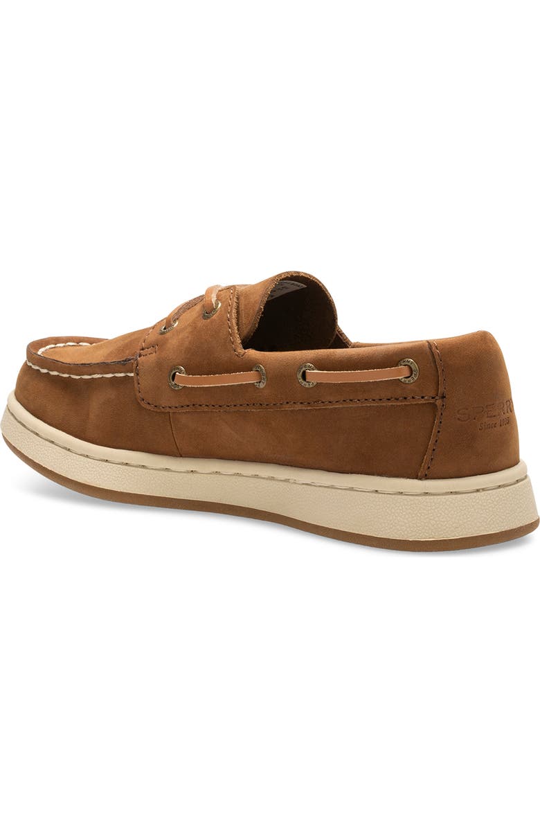 SPERRY TOP-SIDER<sup
®</sup
Sperry Kids Cup II Boat Shoe, Alternate, color, Brown