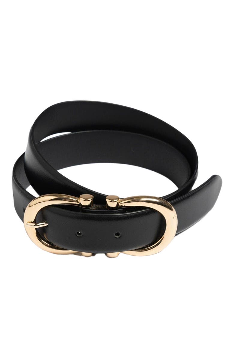 Saint + Sofia Chelsea Belt, Alternate, color, Black