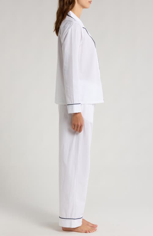 Nordstrom Classic Cotton Pajamas In White
