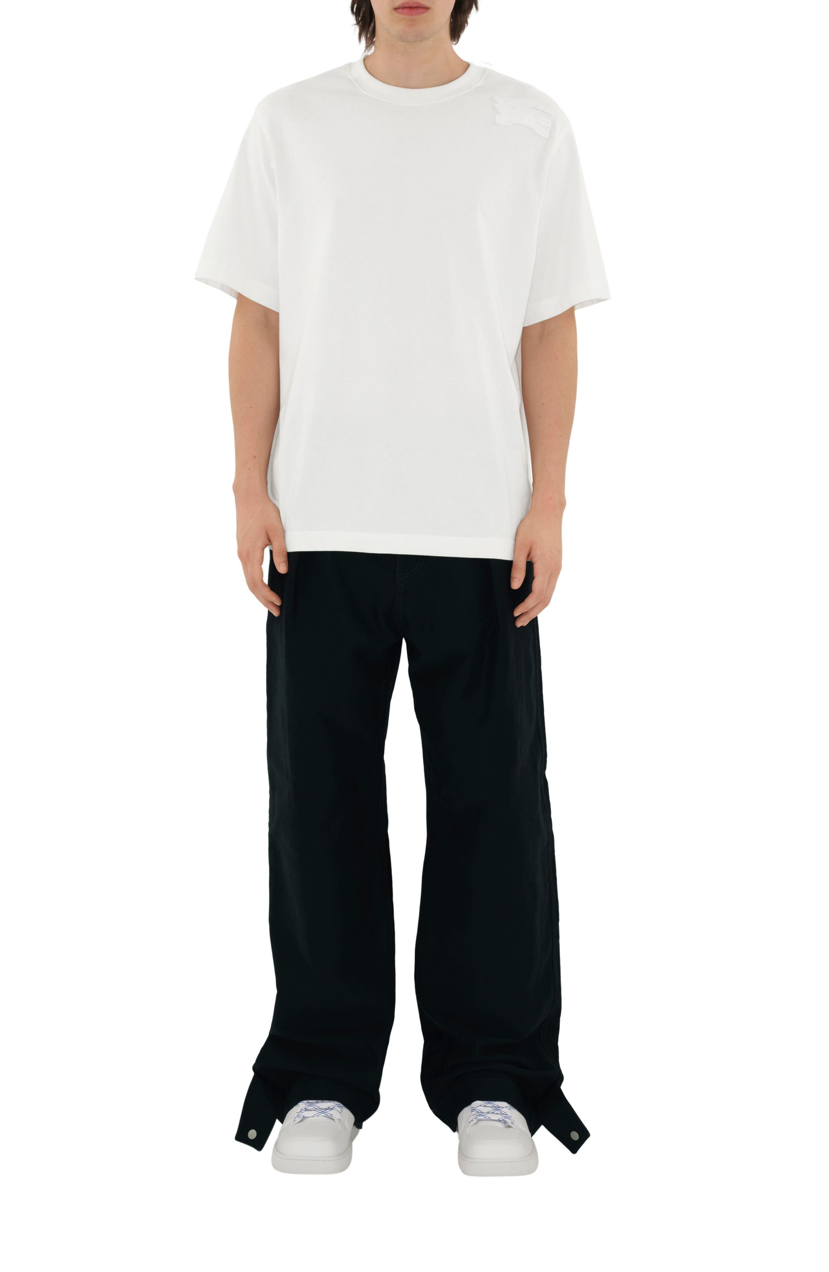 Burberry Equestrian Knight Low Top Sneaker, Alternate, color, 