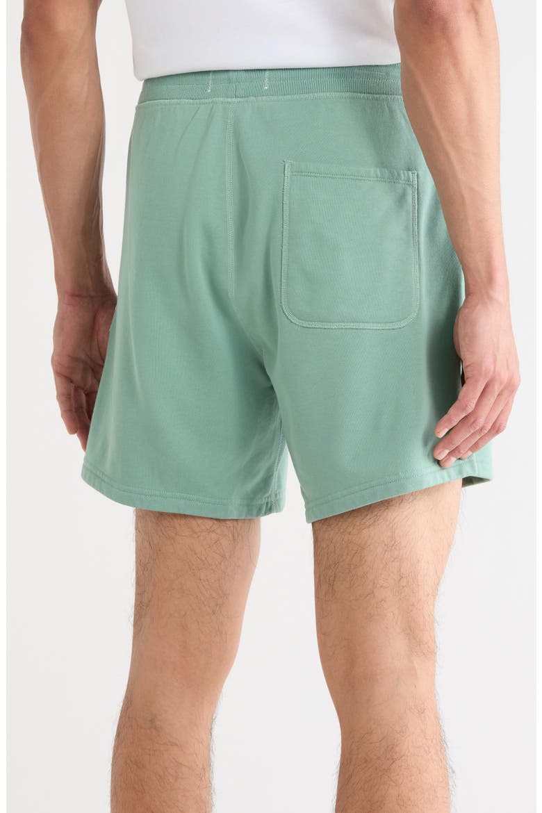 French Terry Sweat Shorts, Alternate, color, SAGE