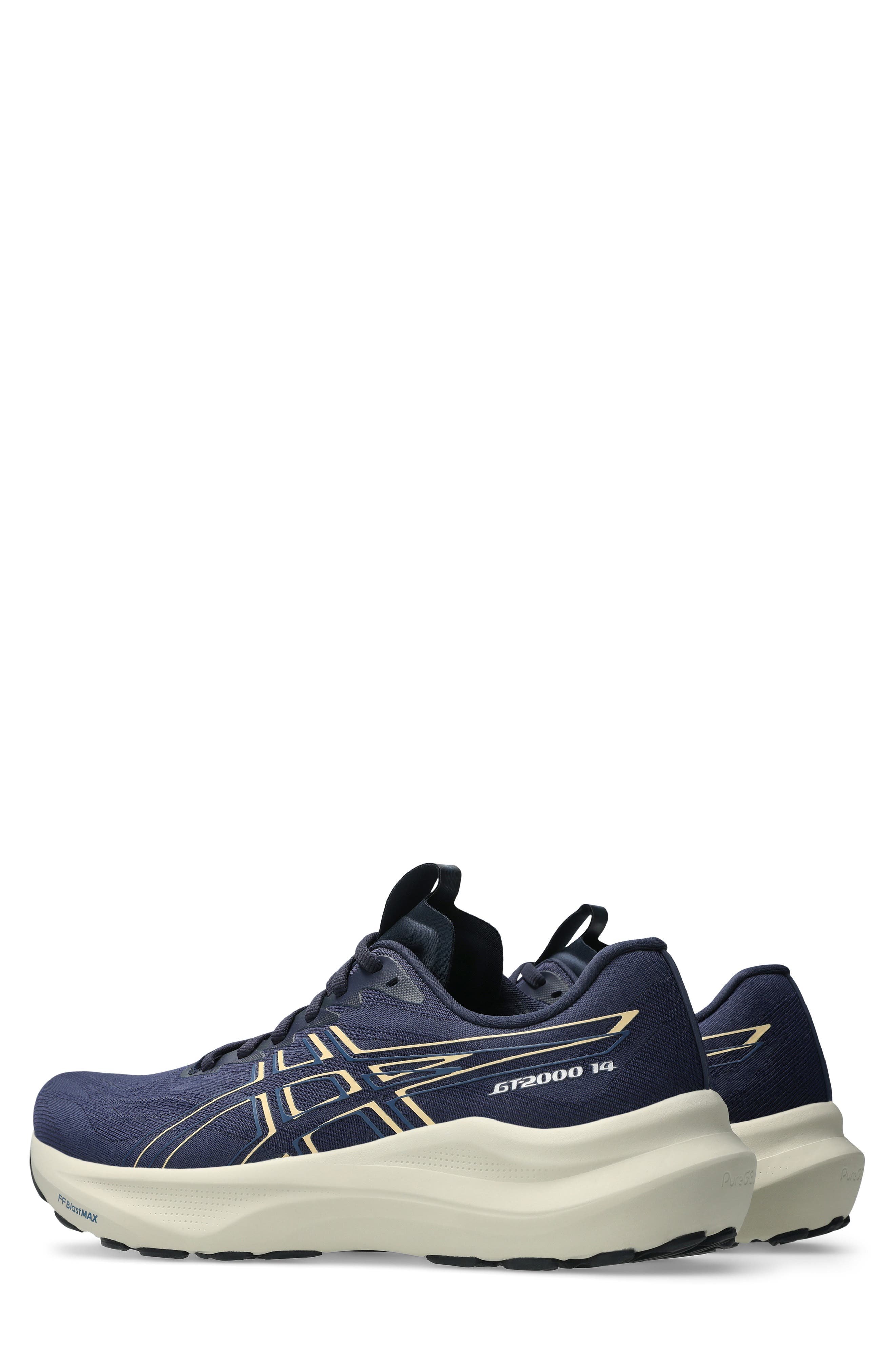ASICS<sup>®</sup> GT-2000 14 GTX Gore-Tex<sup>®</sup> Waterproof Running Shoe, Alternate, color, Midnight/ Light Orange