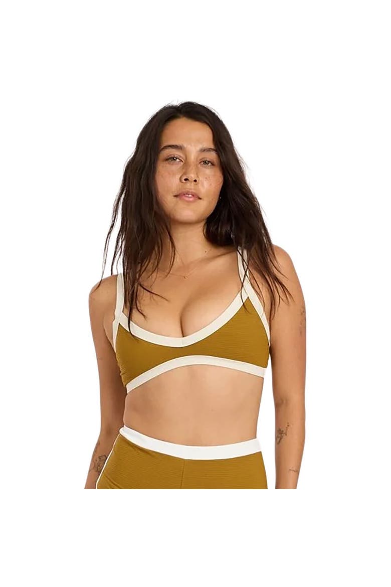 Rising Tides Bralette Bikini Top - Women's, Main, color, Hazelnut