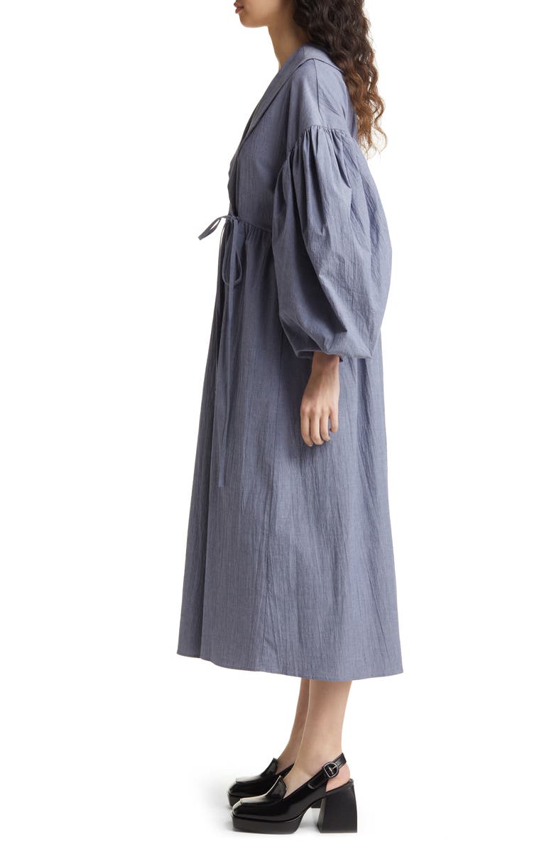 ASOS DESIGN Wrap Midi Dress, Alternate, color, 