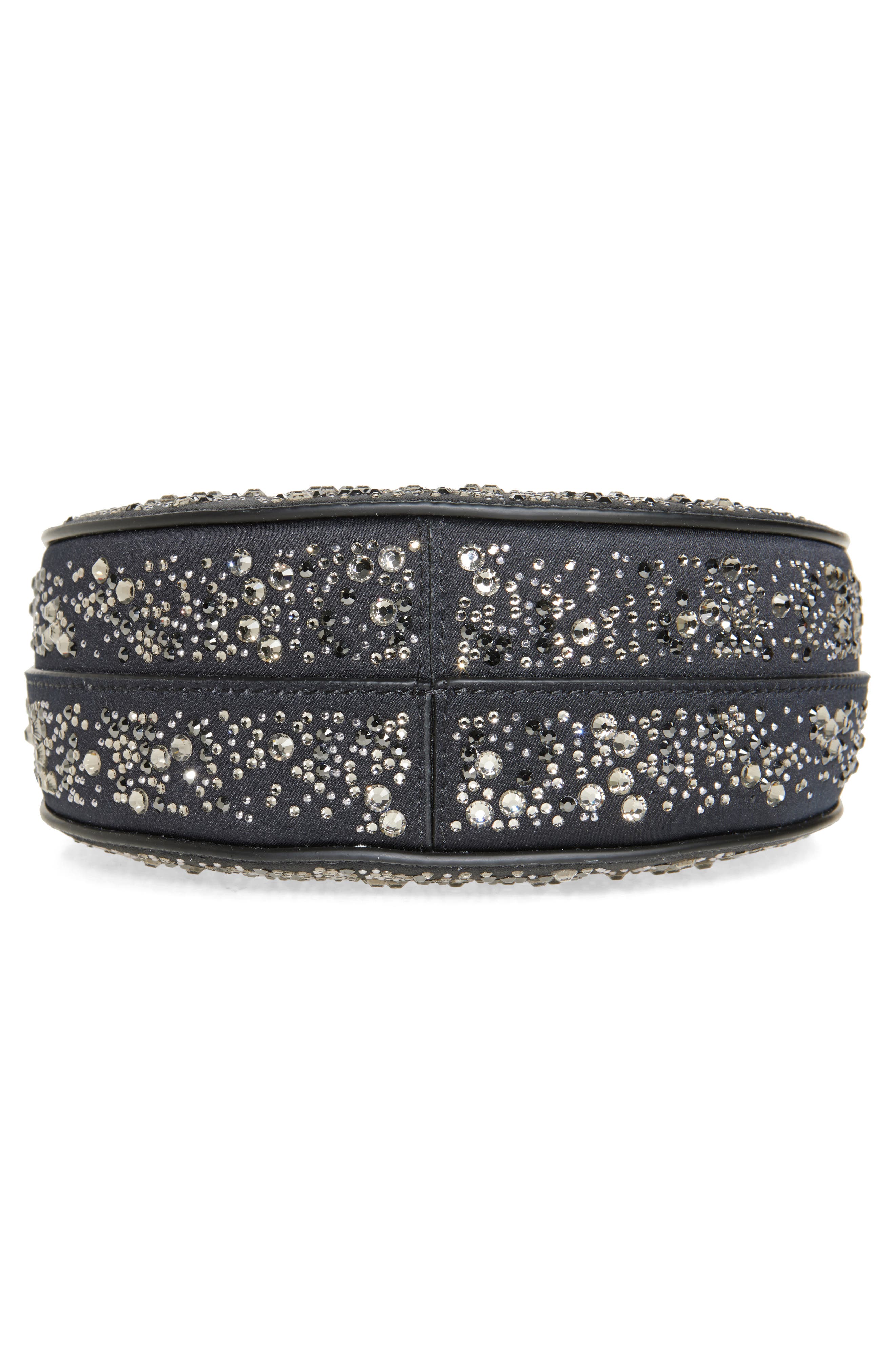 Coperni Mini Swipe Crystal Embellished Top Handle Bag, Alternate, color, 