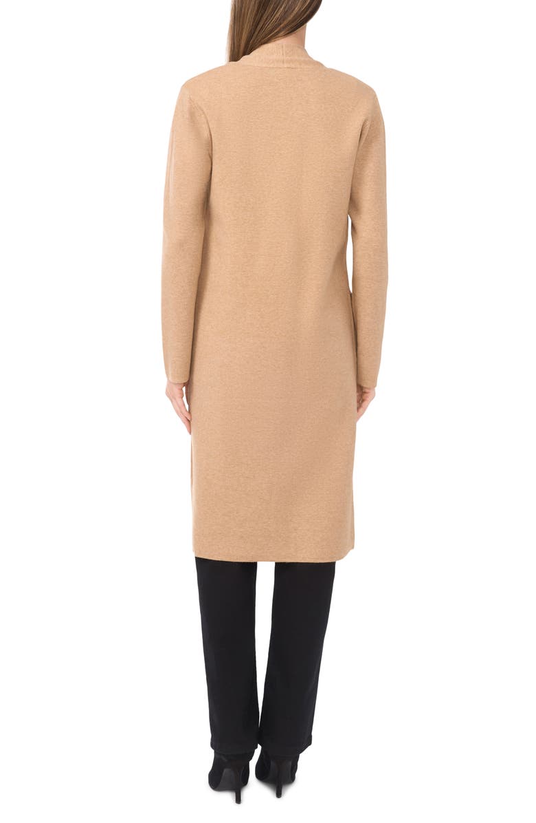 Halogen<sup>®</sup> Open Front Longline Cardigan, Alternate, color, Latte Heather