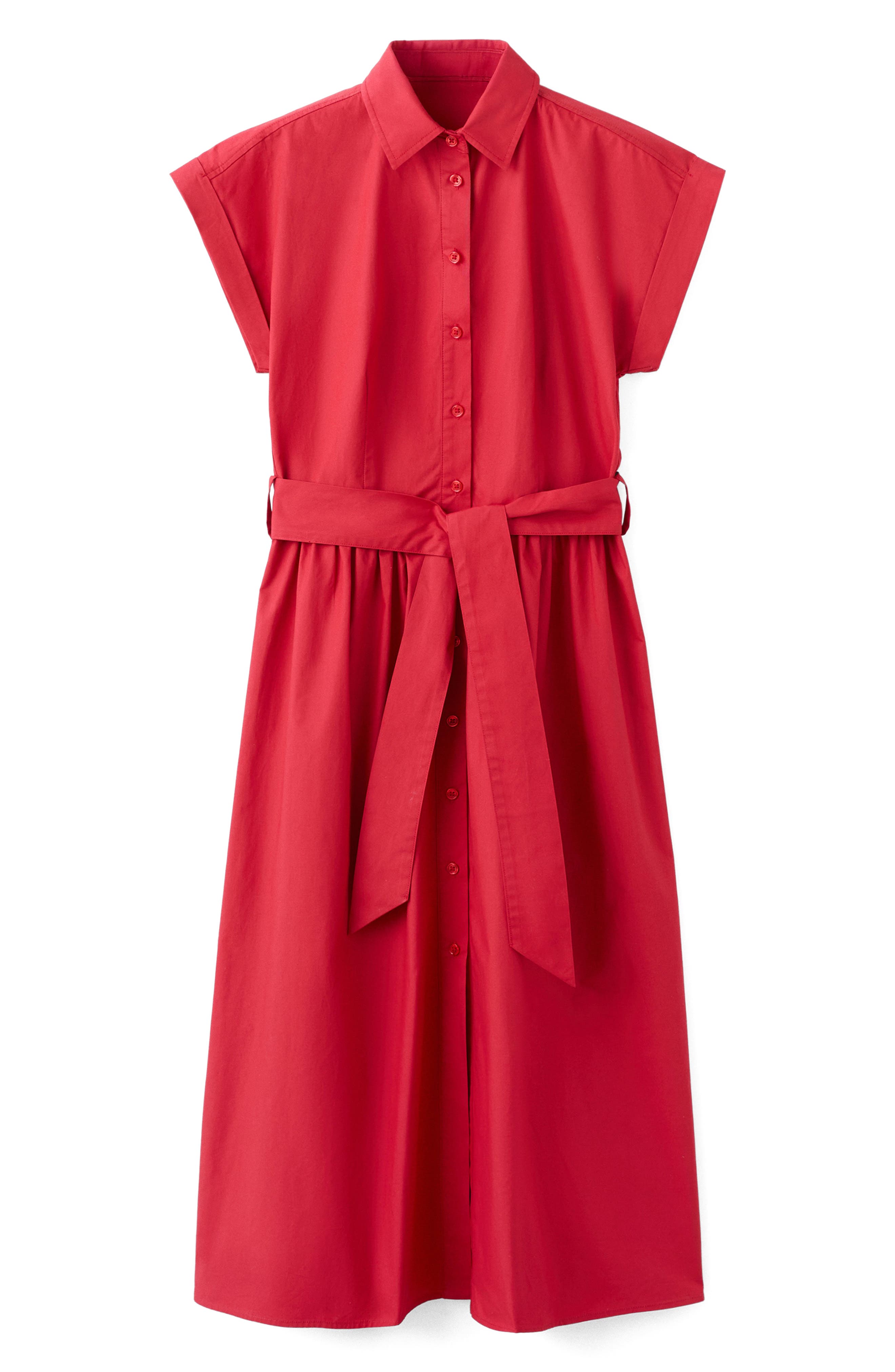 Tie Belt Shirtdress - image 3