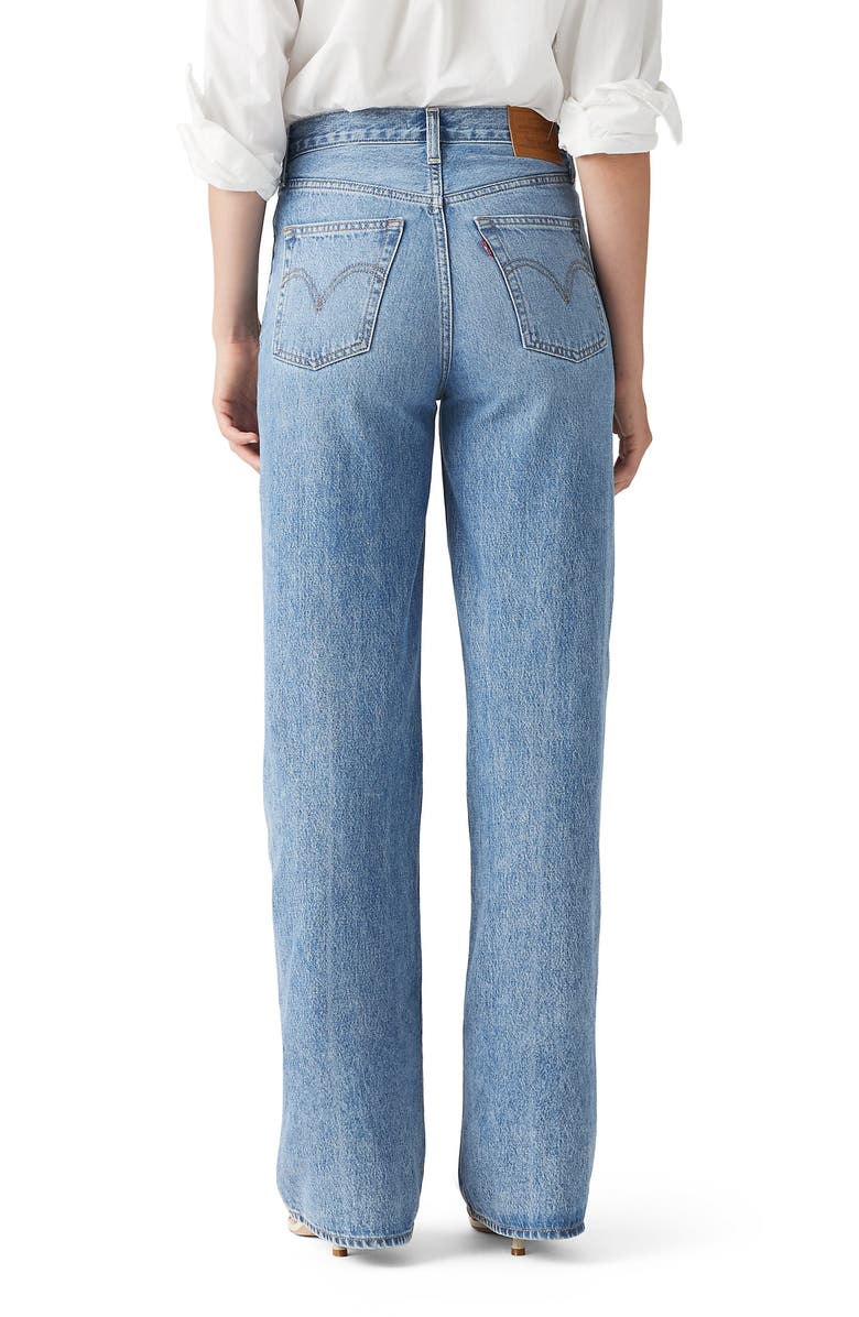 Levi's Ribcage High Waist Wide Leg Jeans, Alternate, color, Not The Same
