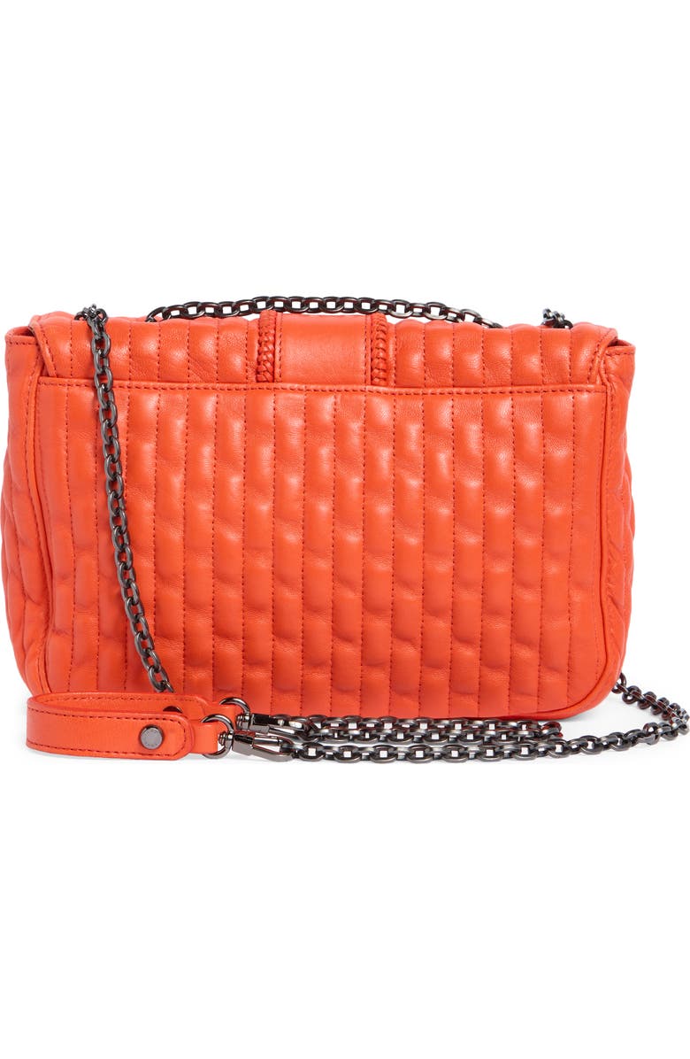 Longchamp Amazone Small Quilted Leather Crossbody Bag, Alternate, color, Poppy