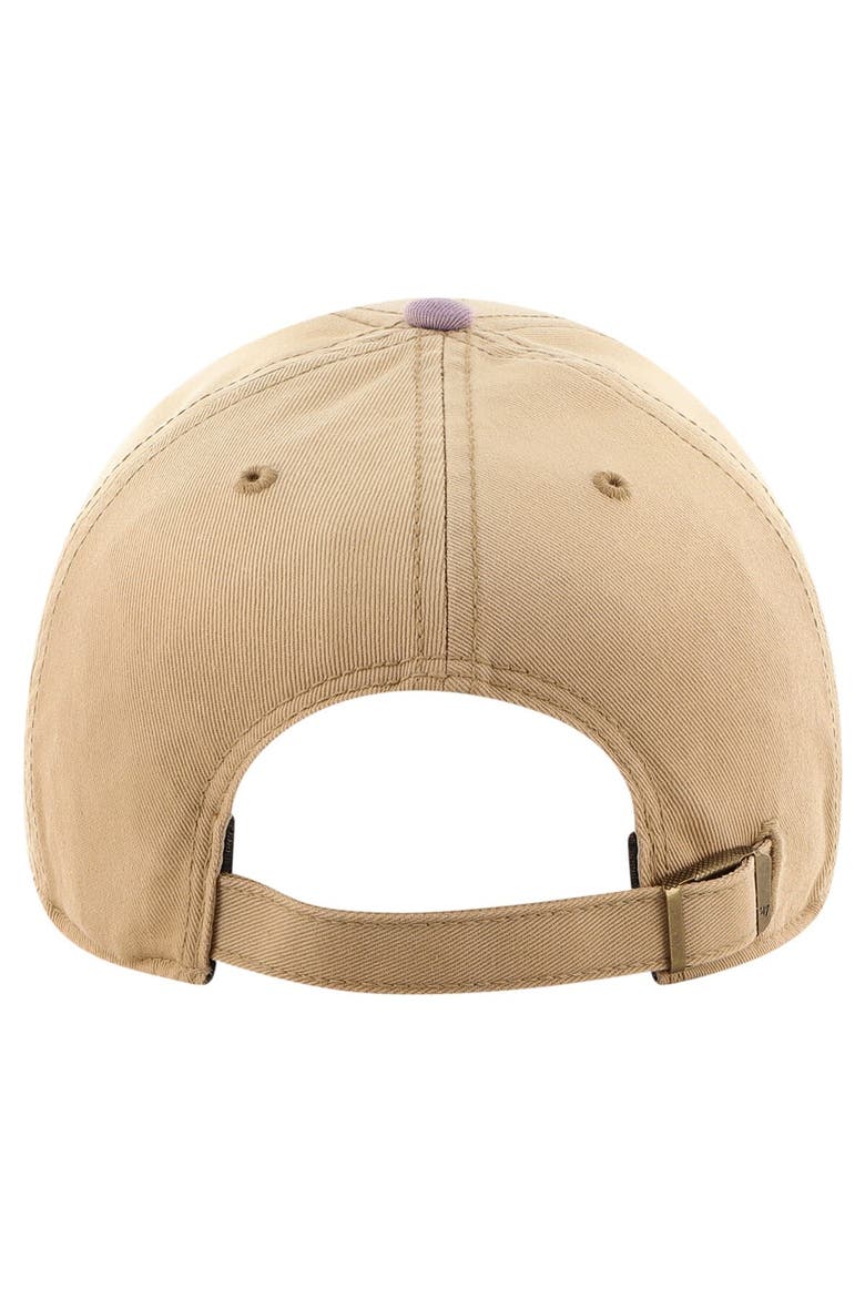 Men's '47 Khaki/Royal Buffalo Bills Dusted Sedgwick MVP Adjustable Hat, Alternate, color, Khaki