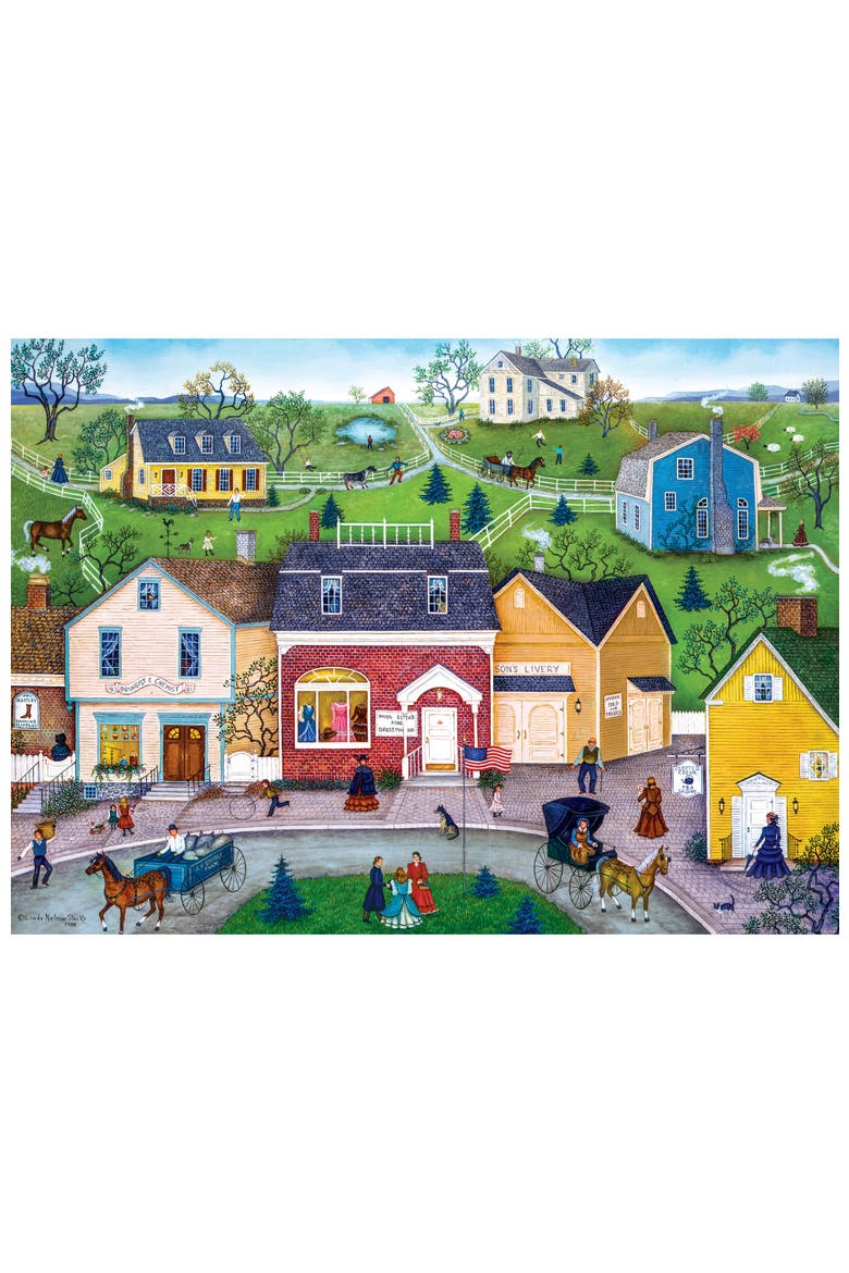 The Dress Shop 1000 Piece Jigsaw Puzzle, Alternate, color, Multicolor