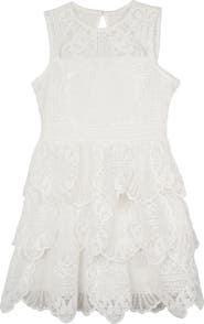 Rare Editions Kids' Lace Party Dress