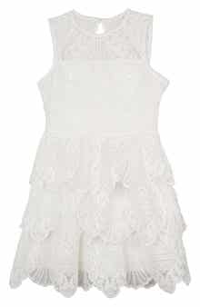 Rare Editions Kids' Lace Party Dress