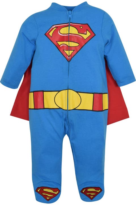 Justice League Superman Coverall And Cape Set (baby)