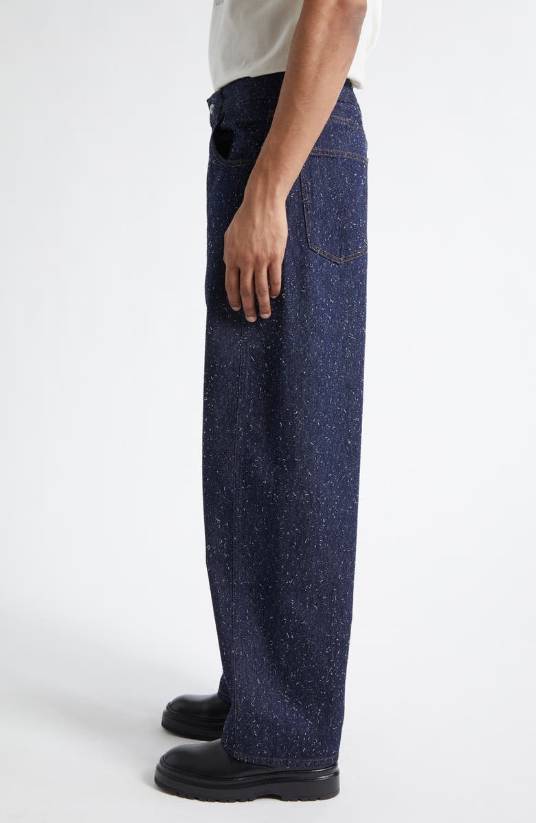 Jacquemus Le De-Nimes Mirada Jeans, Alternate, color, Navy