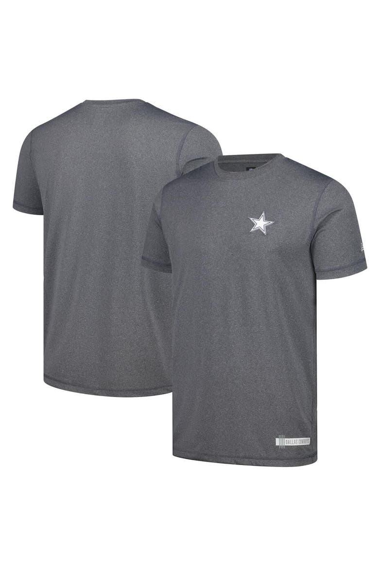 Men's New Era Heather Gray Dallas Cowboys 2024 NFL Training Camp T-Shirt, Main, color, Heather Gray