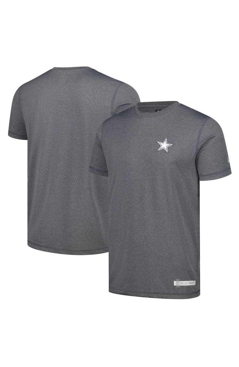 New Era Men's New Era Heather Gray Dallas Cowboys 2024 NFL Training Camp T-Shirt, Main, color, Heather Gray