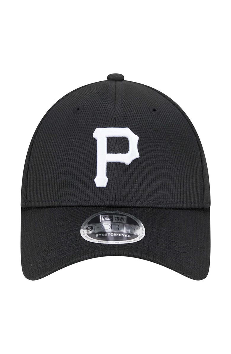 New Era Men's New Era Black Pittsburgh Pirates Pivot 9FORTY Adjustable Hat, Alternate, color, Black