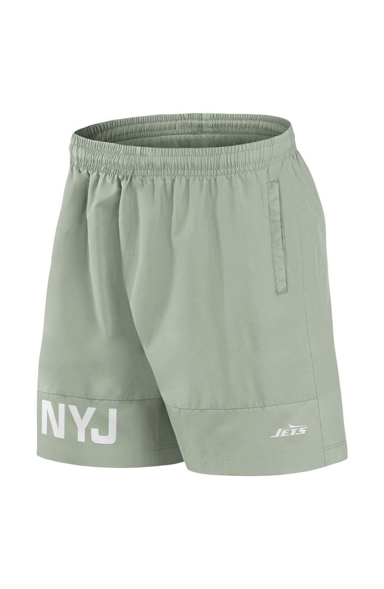 FANATICS Men's Fanatics Light Green New York Jets Elements Shorts, Alternate, color, Light Green