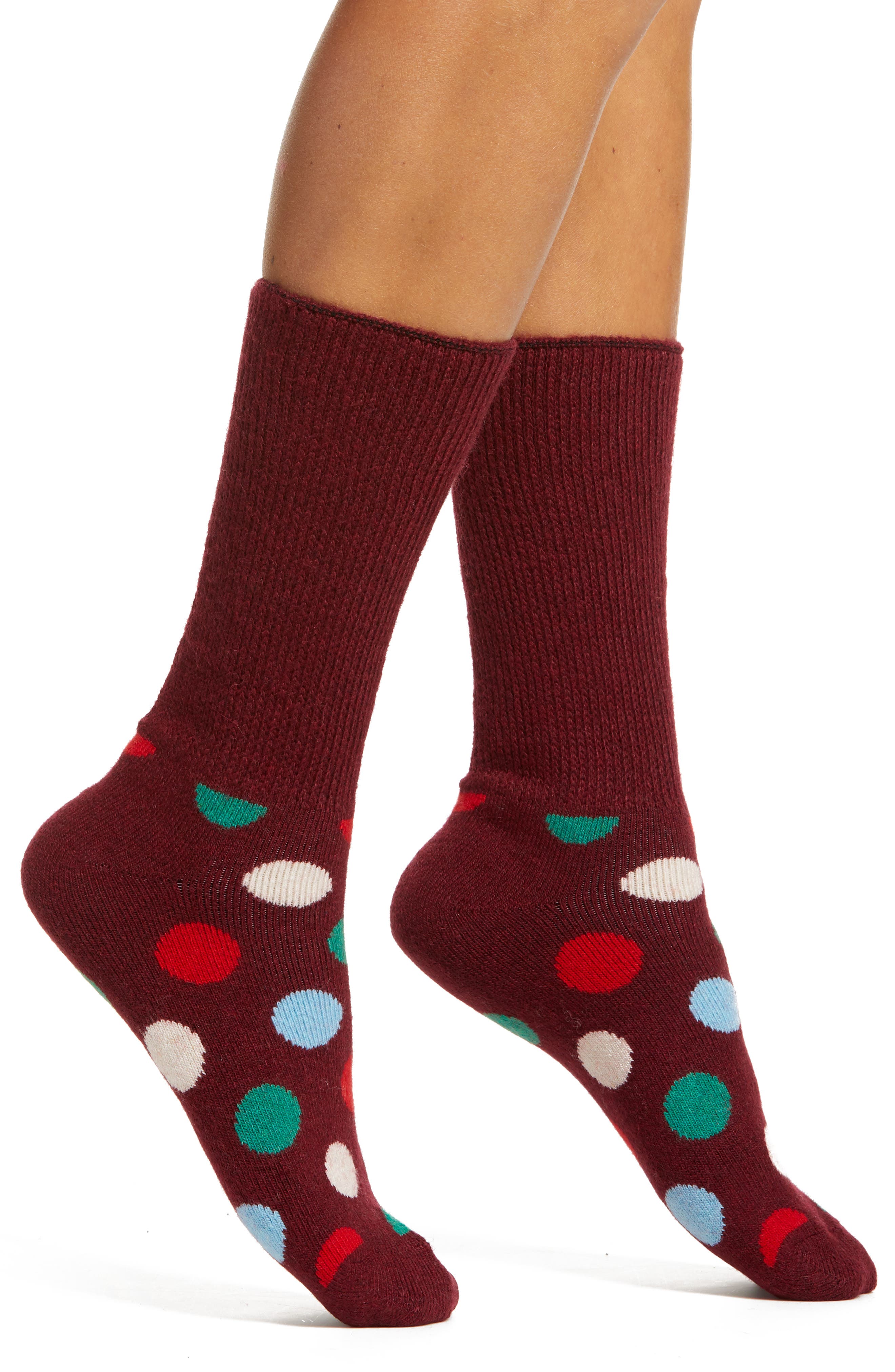 Happy Socks Big DOT Boxer Uomo - 100% Cotone - Mutande Colorate - 2