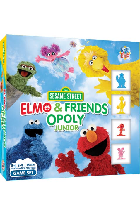 Sesame Street Elmo & Friends Opoly Jr