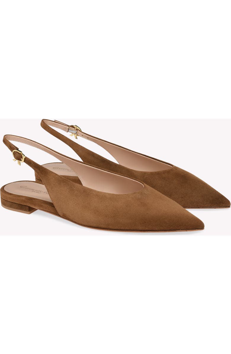 Gianvito Rossi Robbie Sling 05, Alternate, color, Black Patent