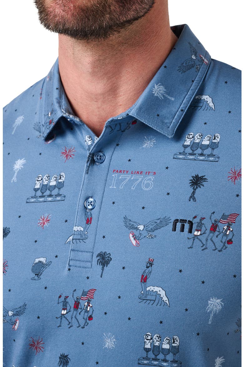 Comfortknit Festival Performance Polo, Alternate, color, CORONET