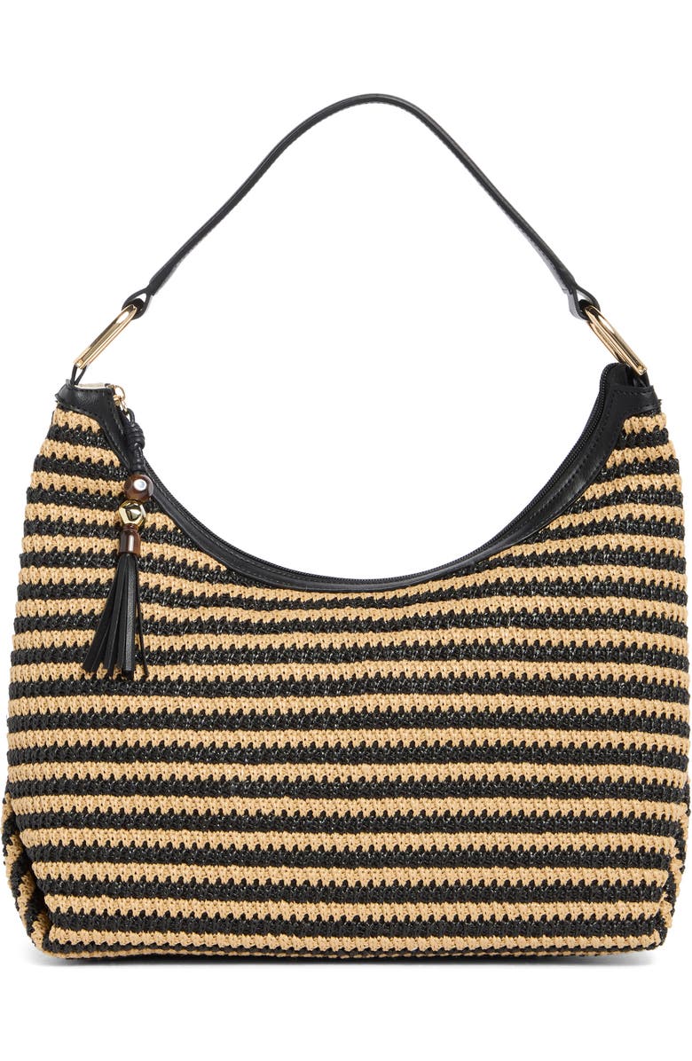 Dolce Vita Hyacin Shoulder Bag, Main, color, Black/ Natural