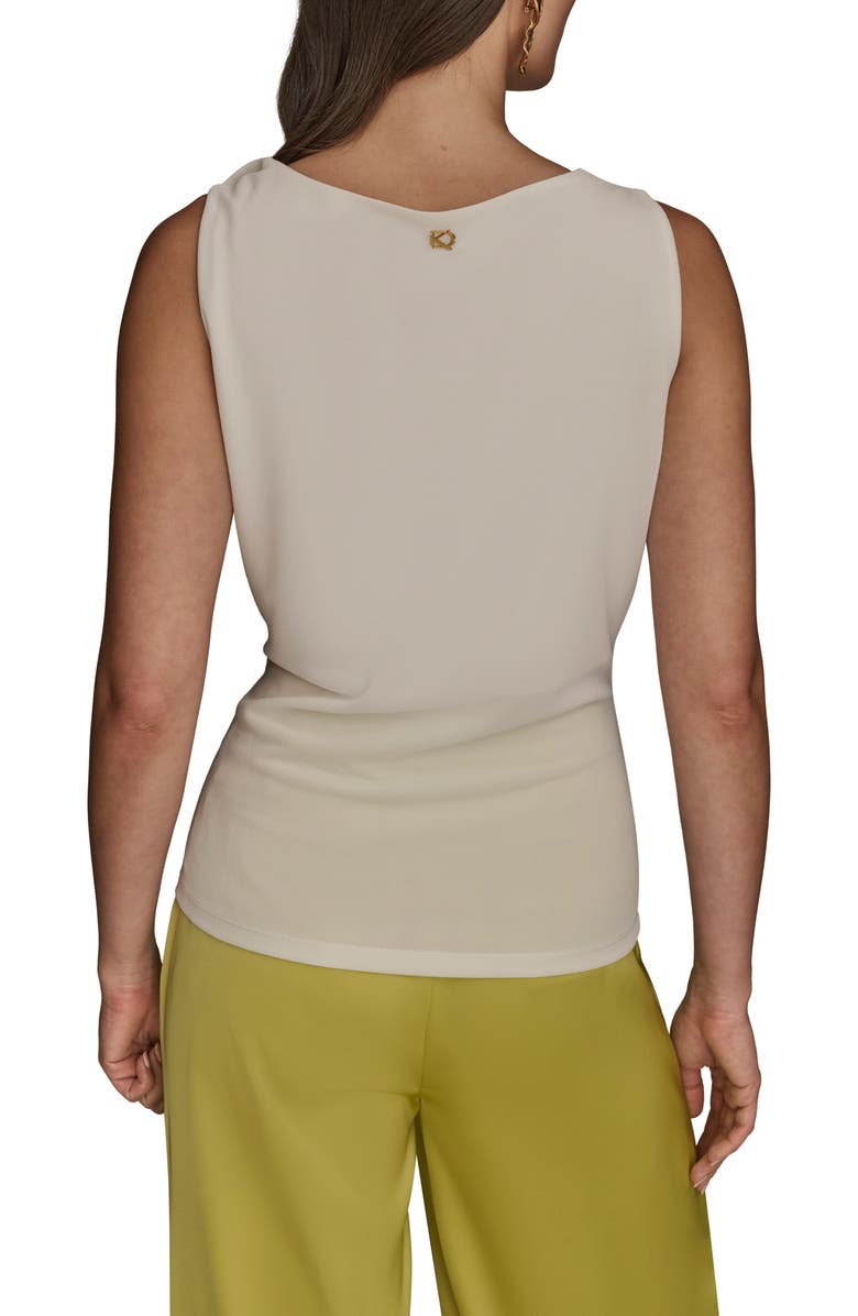 Donna Karan New York Twist Strap Ruched Tank, Alternate, color, 