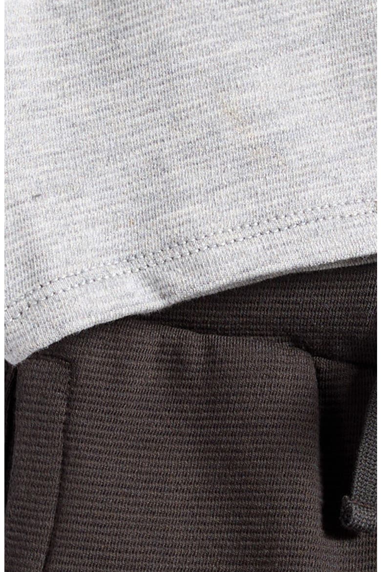 2-Pack Organic Cotton Drawstring Shorts, Alternate, color, GREY