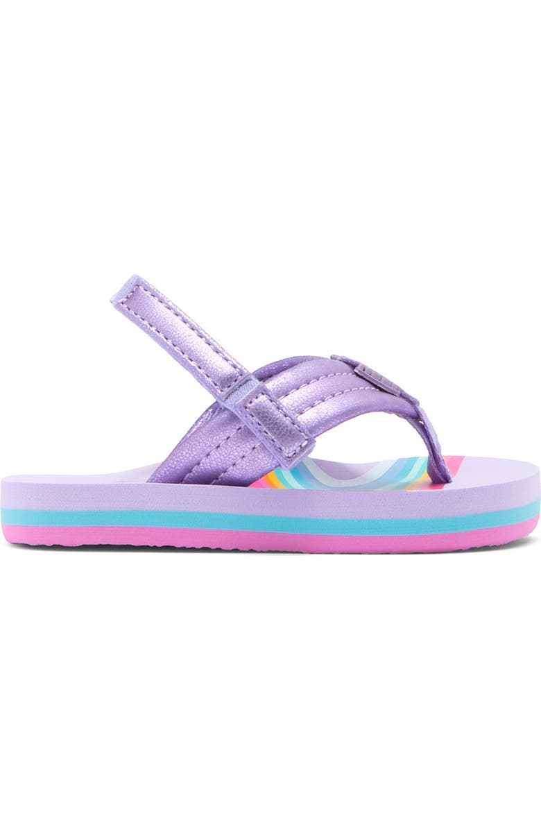 Reef Kids' Little Ahi Flip Flop, Alternate, color, Candyland