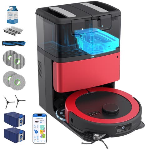 Maxim All-in-One Robot Vacuum & Auto-Lift DualSpin Mop
