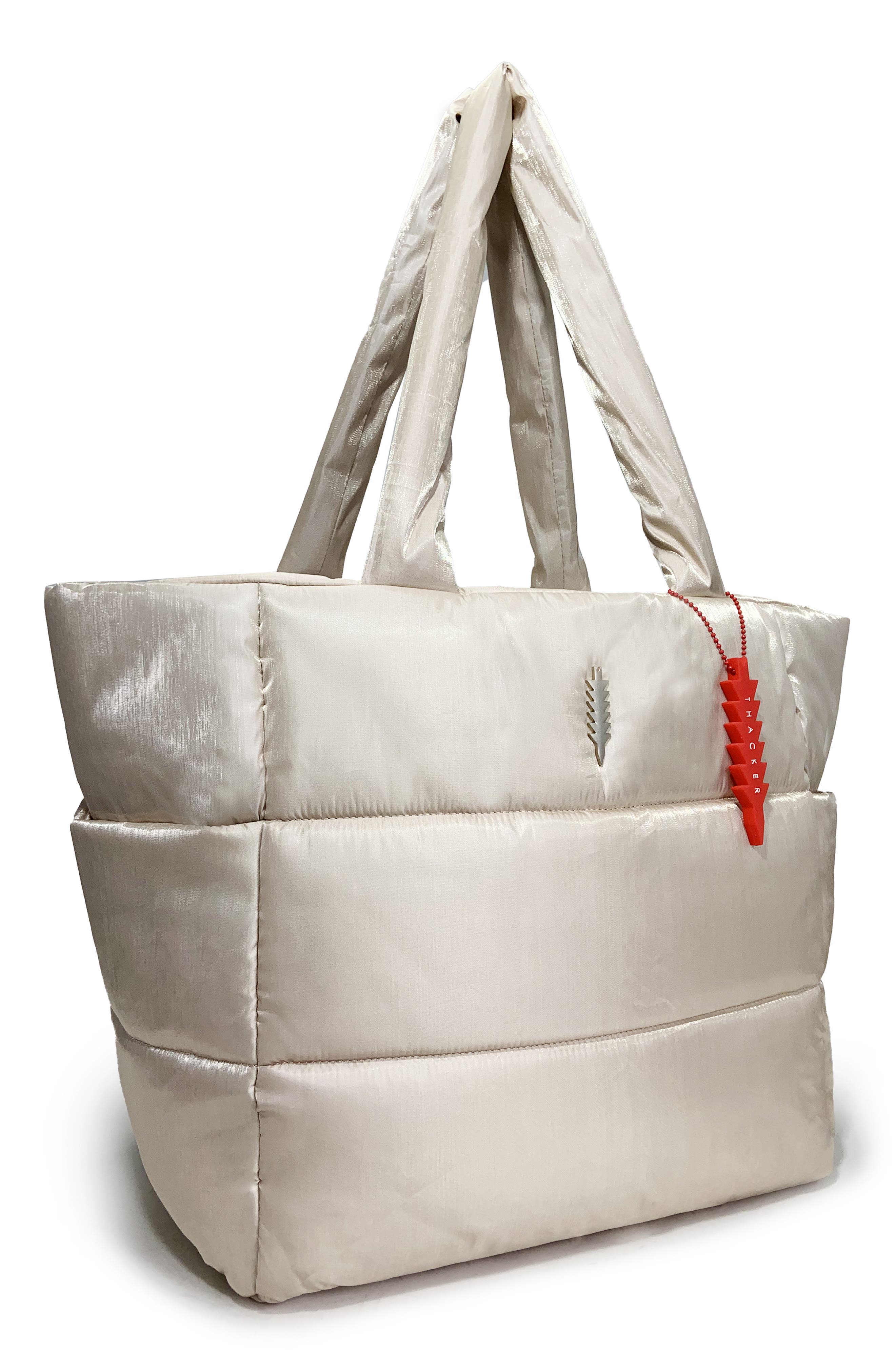 Thacker Quinn Shimmer Tote, Alternate, color, Sandy Glow