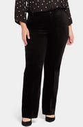 NYDJ Straight Leg Velveteen Trouser Pants