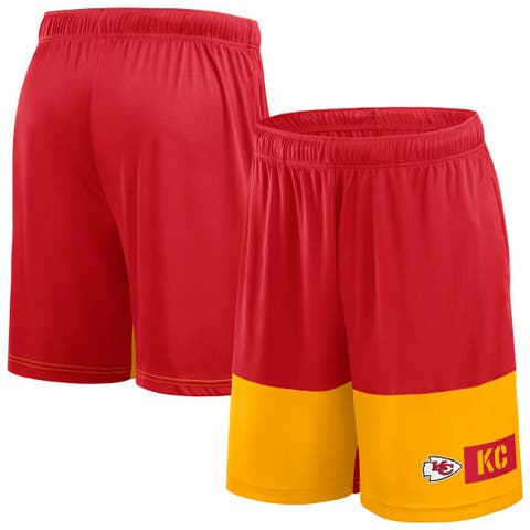 Men's Fanatics Red/Gold Kansas City Chiefs Big & Tall Best of the Best Performance Shorts