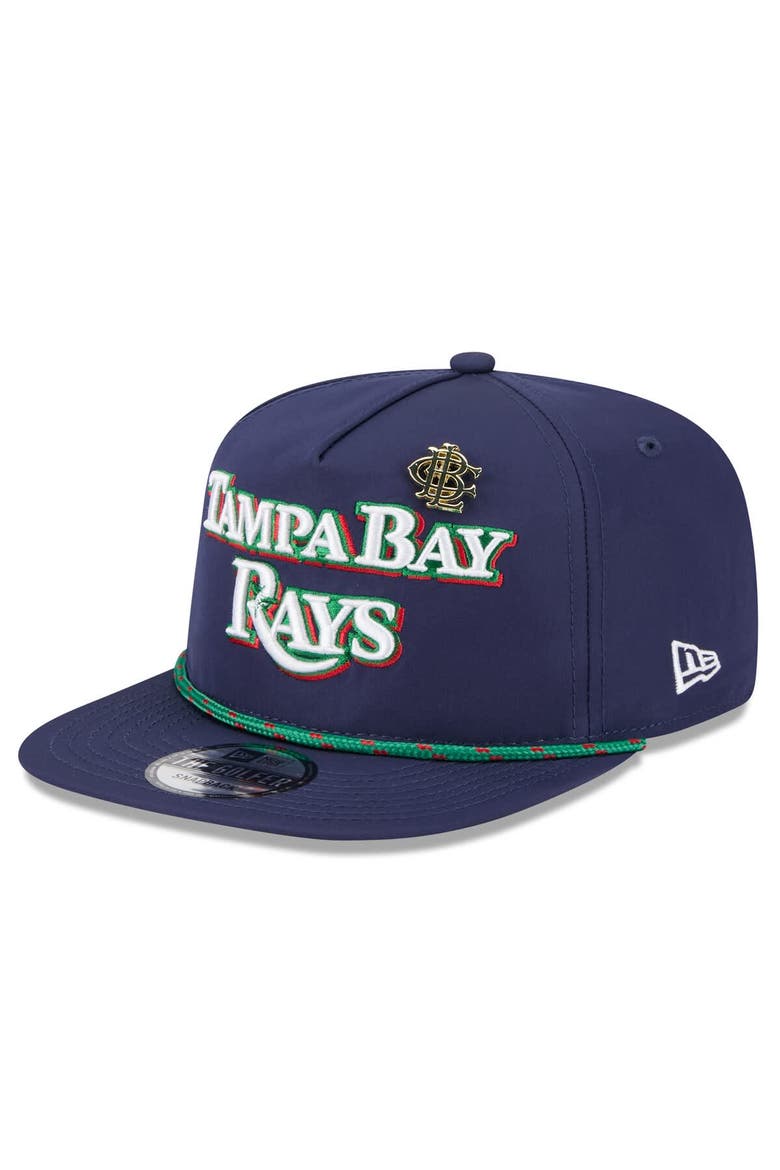 Men's New Era  Navy Tampa Bay Rays 2025 Big League Chew Golfer Snapback Hat, Main, color, Navy