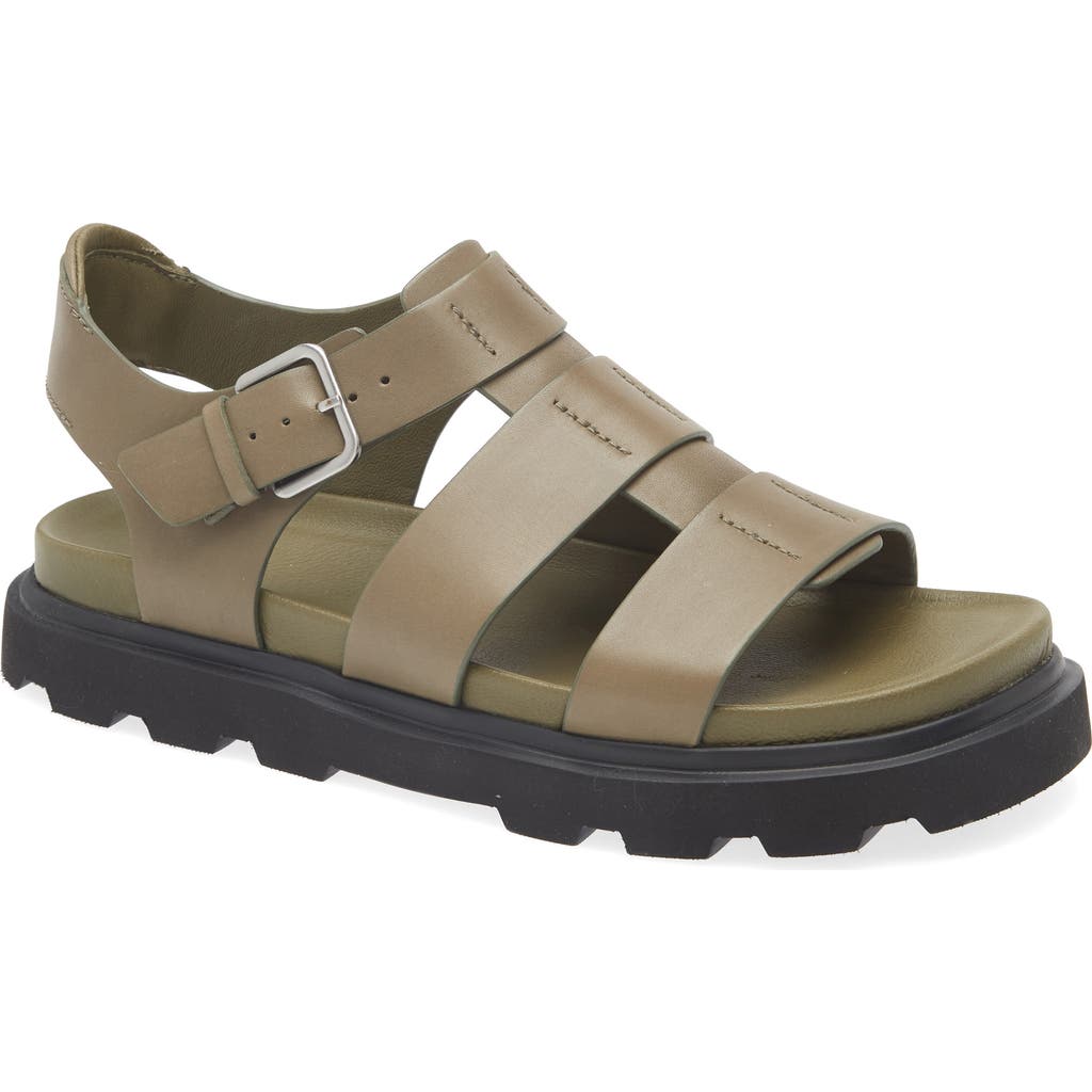 Shop Ugg ® Capitelle Fisherman Sandal In Burnt Olive