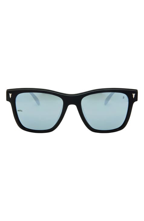 The Wave 50mm Square Sunglasses